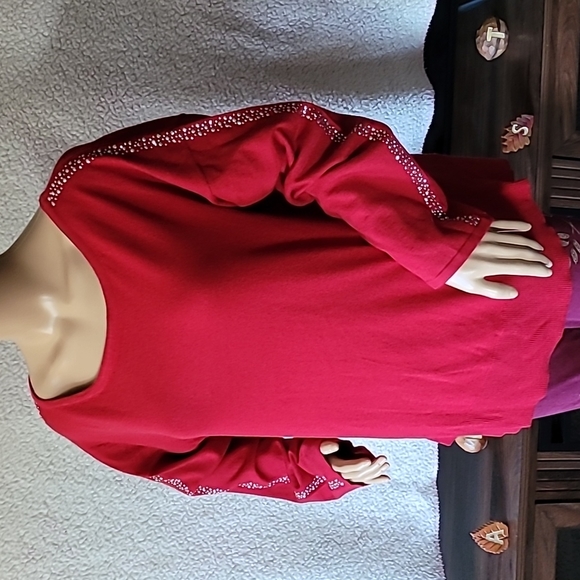 99 Jane Street Red Sweater 99 Jane Street Red Sweater 99 Jane Street Red… - Picture 8 of 16